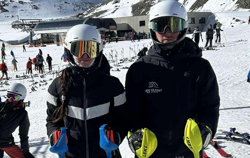 Nino Georqovi and Nikoloz Lebanidze were at the FIS camp in Austria