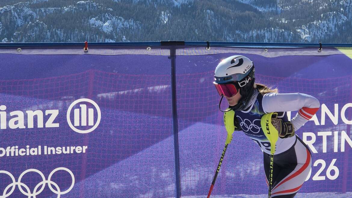 Nino Tsiklauri competed in the Winter Olympics for the fifth time